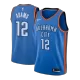 Oklahoma City Thunder Adams #12 Swingman Jersey Blue for men - Association Edition - uafactory