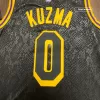 Los Angeles Lakers Kuzma #0 Swingman Jersey Black for men - uafactory