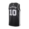 San Antonio Spurs DeRozan #10 Swingman Jersey Black for men - uafactory