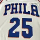 Philadelphia 76ers Nike #25 Swingman Jersey White for men - Association Edition - uafactory