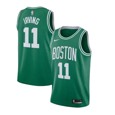 Boston Celtics Irving #11 Swingman Jersey Green for men - Association Edition - uafactory