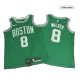 Boston Celtics Walker #8 2019/20 Swingman Jersey Green for men - Association Edition - uafactory