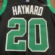 Boston Celtics Hayward #20 Swingman Jersey Black for men - Statement Edition - uafactory