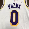 Kuzma #0 Swingman Jersey White for men - Association Edition - uafactory