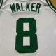 Boston Celtics Walker #8 2019/20 Swingman Jersey White for men - Association Edition - uafactory