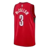 Portland Trail Blazers McCollum #3 2020/21 Swingman Jersey Red for men - uafactory