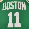 Boston Celtics Irving #11 Swingman Jersey Green for men - Association Edition - uafactory