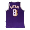 Men's Los Angeles Lakers Kobe Bryant #8 Purple Retro Jersey - uafactory