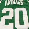 Boston Celtics Hayward #20 Swingman Jersey Green for men - Association Edition - uafactory