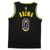 Los Angeles Lakers Kuzma #0 2020/21 Swingman Jersey Black for men - uafactory