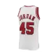 Men's Chicago Bulls Jordan #45 White Retro Jersey 1994/95 - uafactory