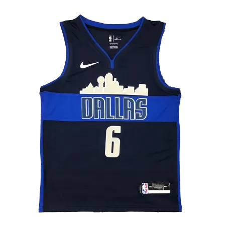 Dallas Mavericks PORZINGIS #6 Swingman Jersey Blue - uafactory