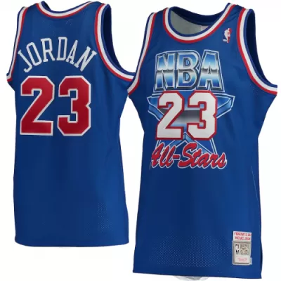 Men's Chicago Bulls Michael Jordan #23 Blue All-Star Game Retro Jersey 1993 - uafactory