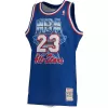 Men's Chicago Bulls Michael Jordan #23 Blue All-Star Game Retro Jersey 1993 - uafactory