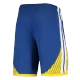 Men's Golden State Warriors Royal Blue Basketball Shorts 2021 - uafactory