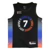 New York Knicks Carmelo Anthony #7 2020/21 Swingman Jersey Black for men - City Edition - uafactory