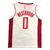 Houston Rockets Russell Westbrook #0 Swingman Jersey White for men - Association Edition - uafactory