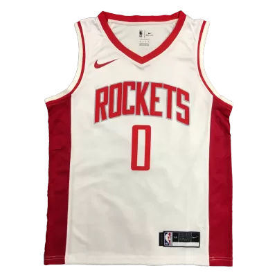 Houston Rockets Russell Westbrook #0 Swingman Jersey White for men - Association Edition - uafactory