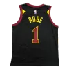 Cleveland Cavaliers Derrick Rose #1 Swingman Jersey Black for men - Statement Edition - uafactory