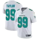 Men Miami Dolphins Dolphins Taylor #99 White Vapor Limited Jersey - uafactory