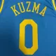 Los Angeles Lakers Kyle Kuzma #0 Swingman Jersey Light Blue for men - Classic Edition - uafactory