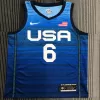 U.S. Men's Basketball Team Damian Lillard #6 2021 Swingman Jersey Navy for men - uafactory