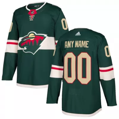 Men Minnesota Wild Custom NHL Jersey - uafactory