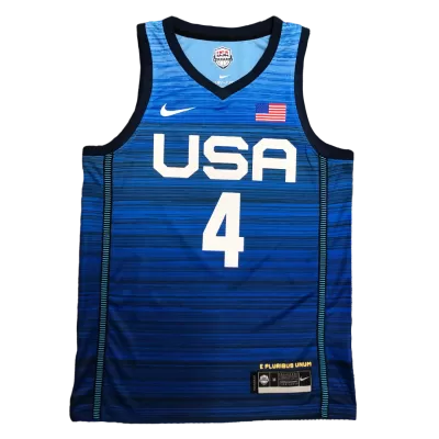 U.S. Men's Basketball Team Bradley Beal #4 2021 Swingman Jersey Navy for men - uafactory