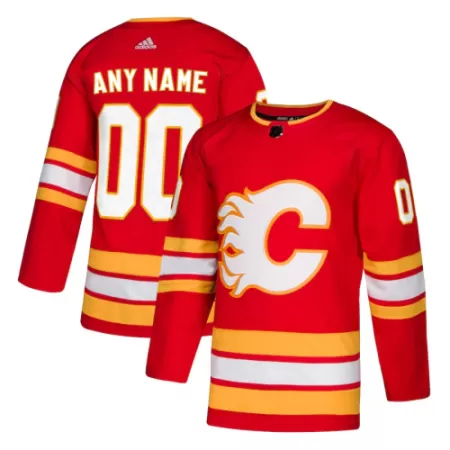 Men Calgary Flames Custom NHL Jersey - uafactory