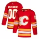 Men Calgary Flames Custom NHL Jersey - uafactory
