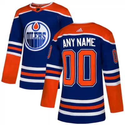 Men Edmonton Oilers Custom NHL Jersey - uafactory