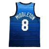 U.S. Men's Basketball Team Khris Middleton #8 2021 Swingman Jersey Navy for men - uafactory