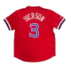 Men's Philadelphia 76ers Allen Iverson #3 Red Retro Jersey - uafactory