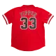 Men's Chicago Bulls Scottie Pippen #33 Red Retro Jersey - uafactory