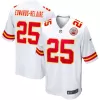 Men Kansas City Chiefs EDWARDS-HELAIR #25 White Game Jersey - uafactory