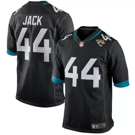 Men Jacksonville Jaguars Jack #44 Black Game Jersey - uafactory