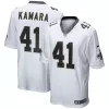 Men New Orleans Saints KAMARA #41 White Game Jersey - uafactory