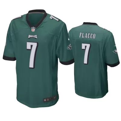 Men Philadelphia Eagles FLACCO #7 Green Game Jersey - uafactory