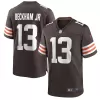 Men Cleveland Browns BECKHAM JR #13 Brown Game Jersey - uafactory