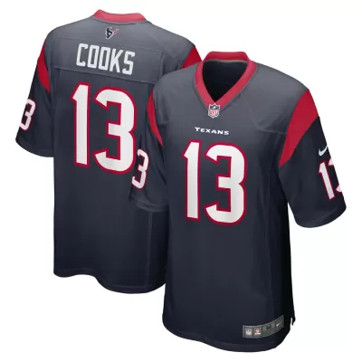 Men Houston Texans COOKS #13 Navy Game Jersey - uafactory