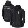 Men's Brooklyn Nets Hoodie Jacket Black - uafactory