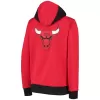 Men's Chicago Bulls Hoodie Jacket Red - uafactory