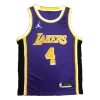 Los Angeles Lakers Rajon Rondo #4 Swingman Jersey Purple for men - Statement Edition - uafactory