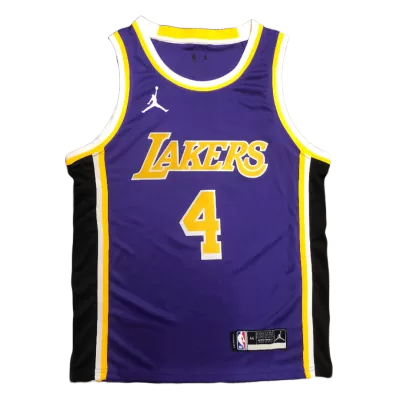 Los Angeles Lakers Rajon Rondo #4 Swingman Jersey Purple for men - Statement Edition - uafactory