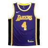 Los Angeles Lakers Rajon Rondo #4 Swingman Jersey Purple for men - Statement Edition - uafactory