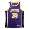 Los Angeles Lakers Dwight Howard #39 Swingman Jersey Purple for men - Statement Edition - uafactory