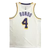 Los Angeles Lakers Rajon Rondo #4 Swingman Jersey White for men - Association Edition - uafactory