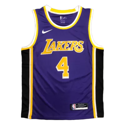 Los Angeles Lakers Rajon Rondo #4 Swingman Jersey Purple for men - Statement Edition - uafactory