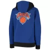 Men's New York Knicks Hoodie Jacket Blue - uafactory