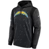 Men Los Angeles Chargers Black NFL Hoodie 2021 - uafactory